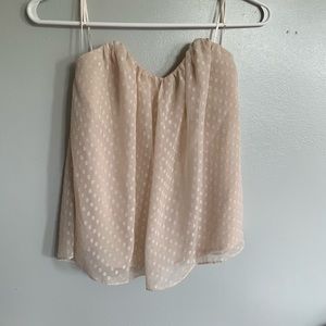 Urban outfitters strapless top size XS